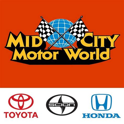 Mid city motor world - Mid City Motor World, Eureka, CA. 580 likes · 1 talking about this · 844 were here. Mid City Motor World is Humboldt County's # 1 new car volume dealer. Your local dealer for Toyota and Honda,...